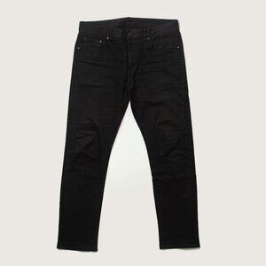 Uniqlo Black Cotton Stretch Pants 34x32